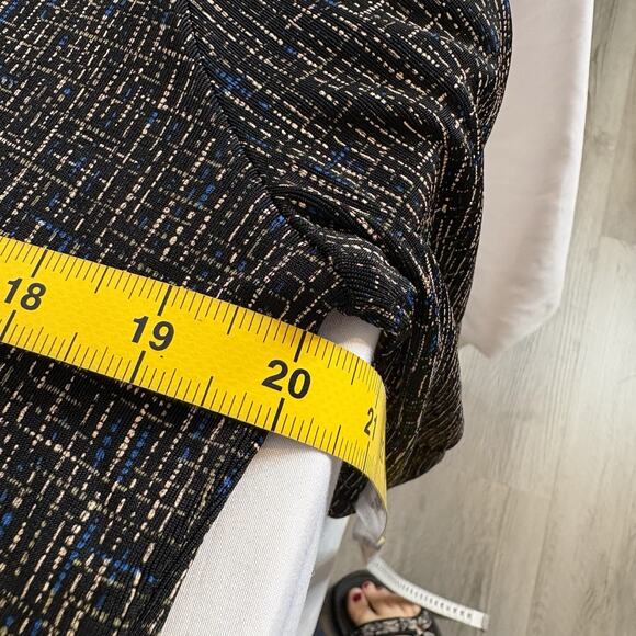 Vintage Softwear by Mark Singer Women's Abstract Print Button Up Blouse One Size - Picture 4 of 12